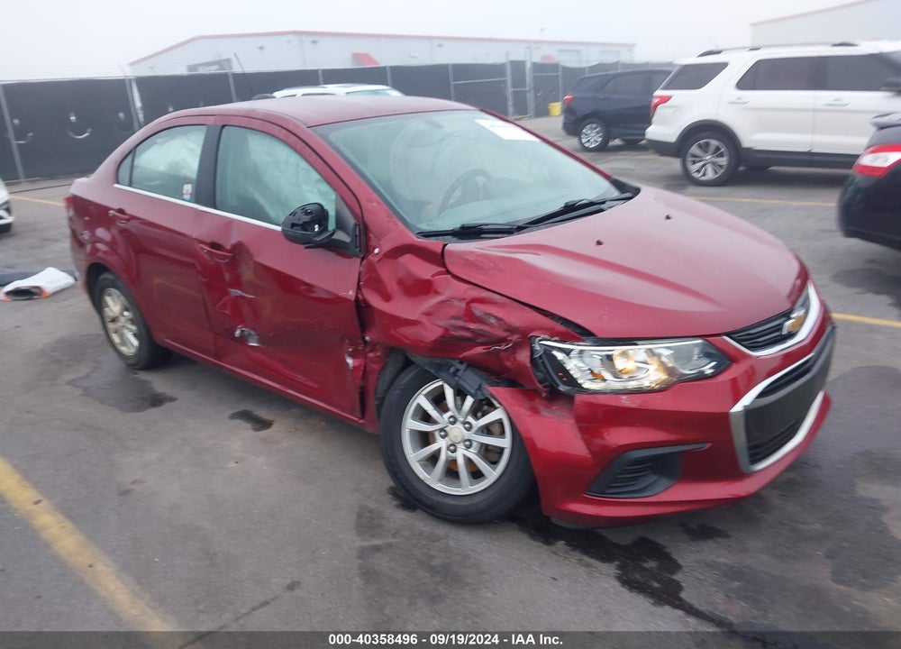 2018 CHEVROLET SONIC LT AUTO VIN: 1G1JD5SH4J4139558