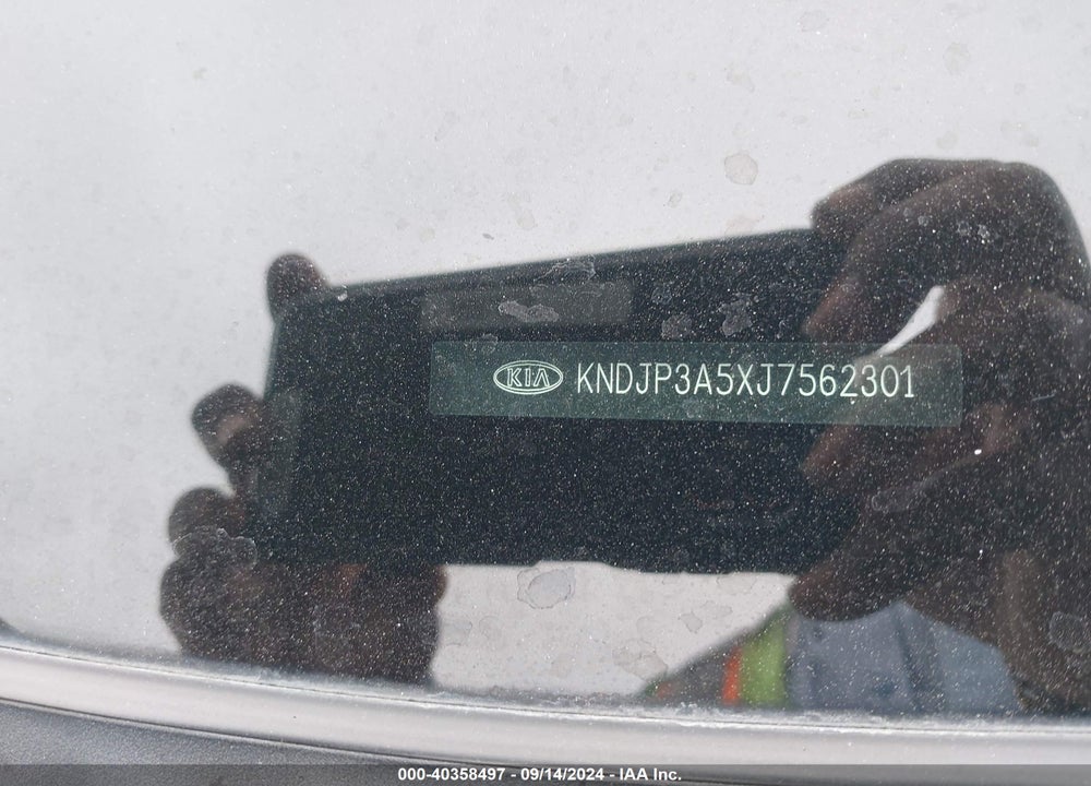 2018 KIA SOUL VIN: KNDJP3A5XJ7562301