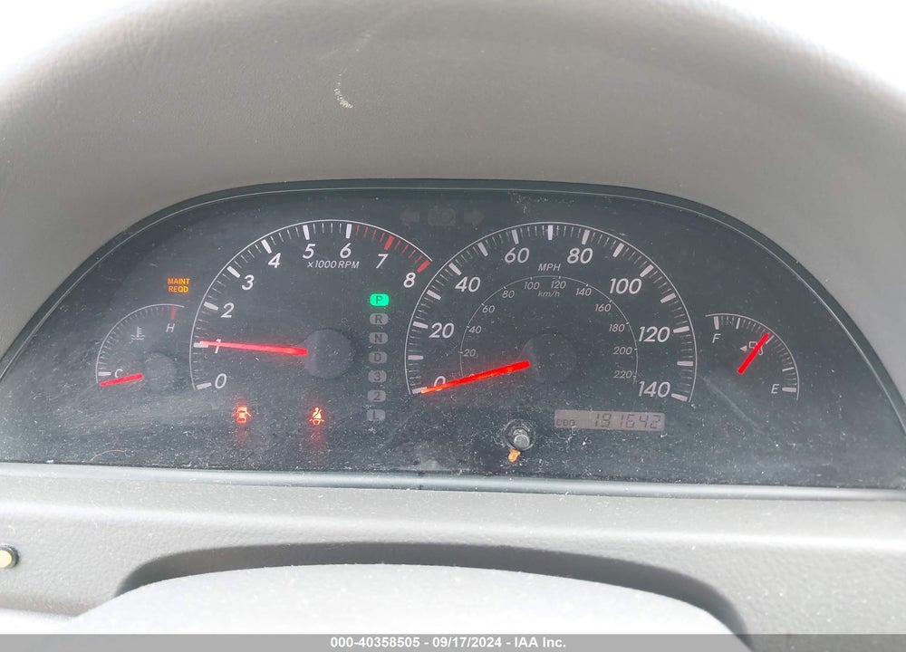 2006 TOYOTA CAMRY LE VIN: 4T1BE32K76U712934