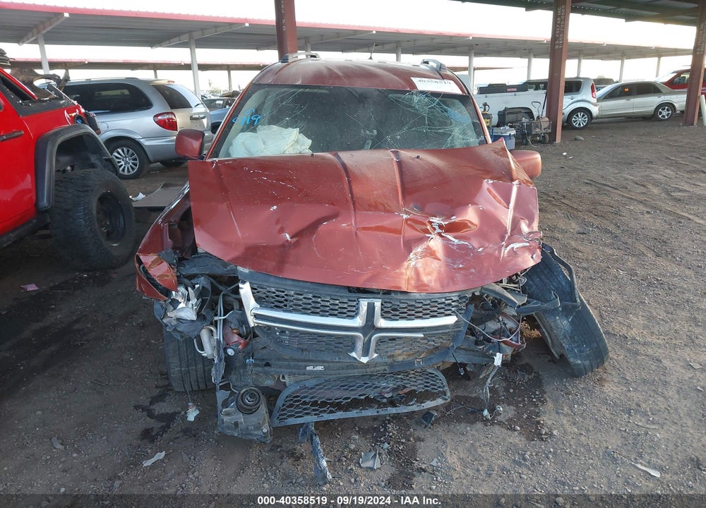2013 DODGE JOURNEY SXT VIN: 3C4PDCBG6DT682390