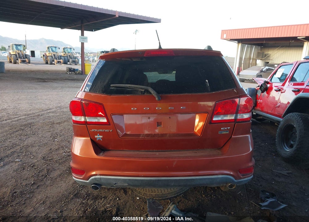2013 DODGE JOURNEY SXT VIN: 3C4PDCBG6DT682390