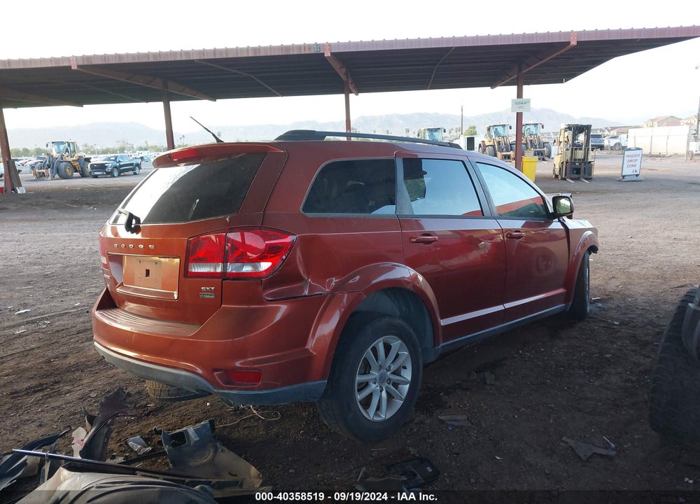 2013 DODGE JOURNEY SXT VIN: 3C4PDCBG6DT682390