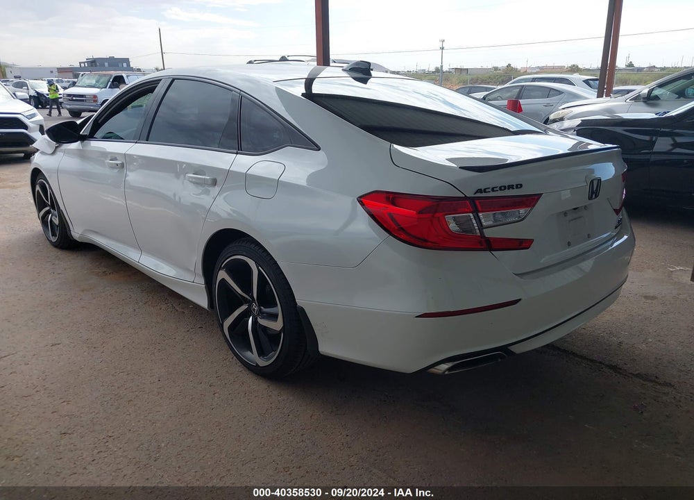 2022 HONDA ACCORD SPORT 2.0T VIN: 1HGCV2F34NA006768