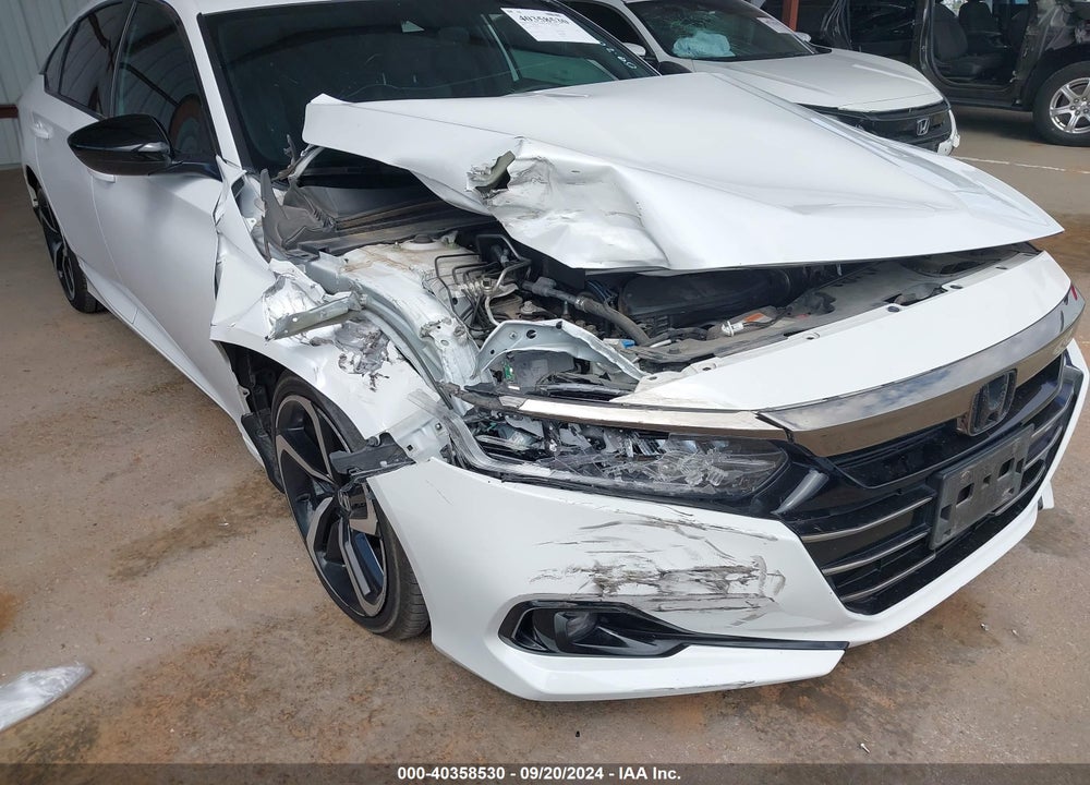 2022 HONDA ACCORD SPORT 2.0T VIN: 1HGCV2F34NA006768