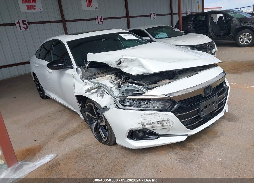 2022 HONDA ACCORD SPORT 2.0T VIN: 1HGCV2F34NA006768