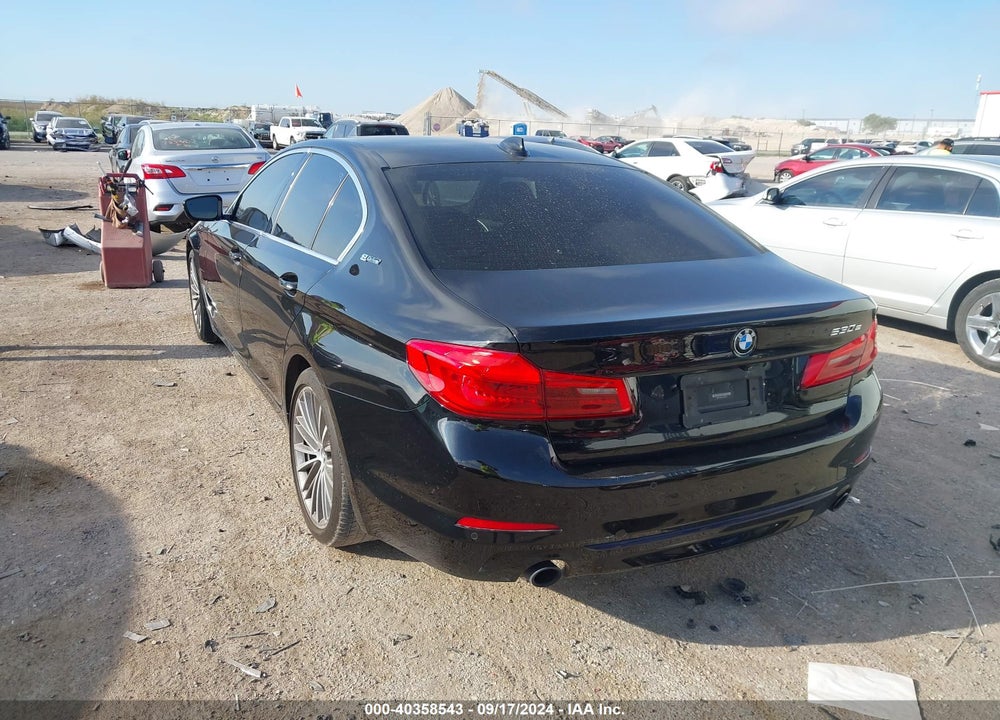2018 BMW 530E IPERFORMANCE VIN: WBAJA9C5XJB250961