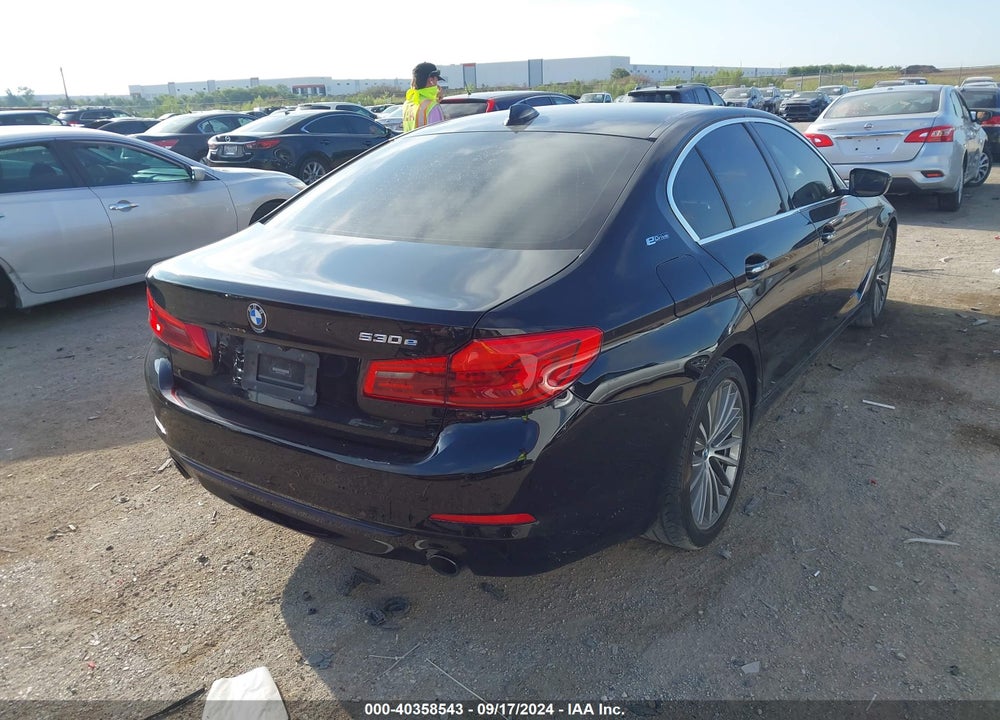 2018 BMW 530E IPERFORMANCE VIN: WBAJA9C5XJB250961
