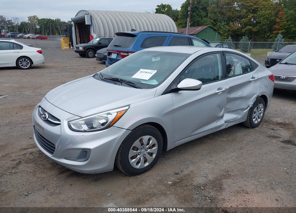 2016 HYUNDAI ACCENT SE VIN: KMHCT4AE0GU959953