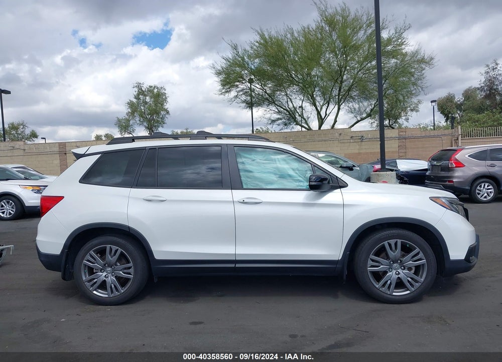 2021 HONDA PASSPORT 2WD EX-L VIN: 5FNYF7H55MB000755