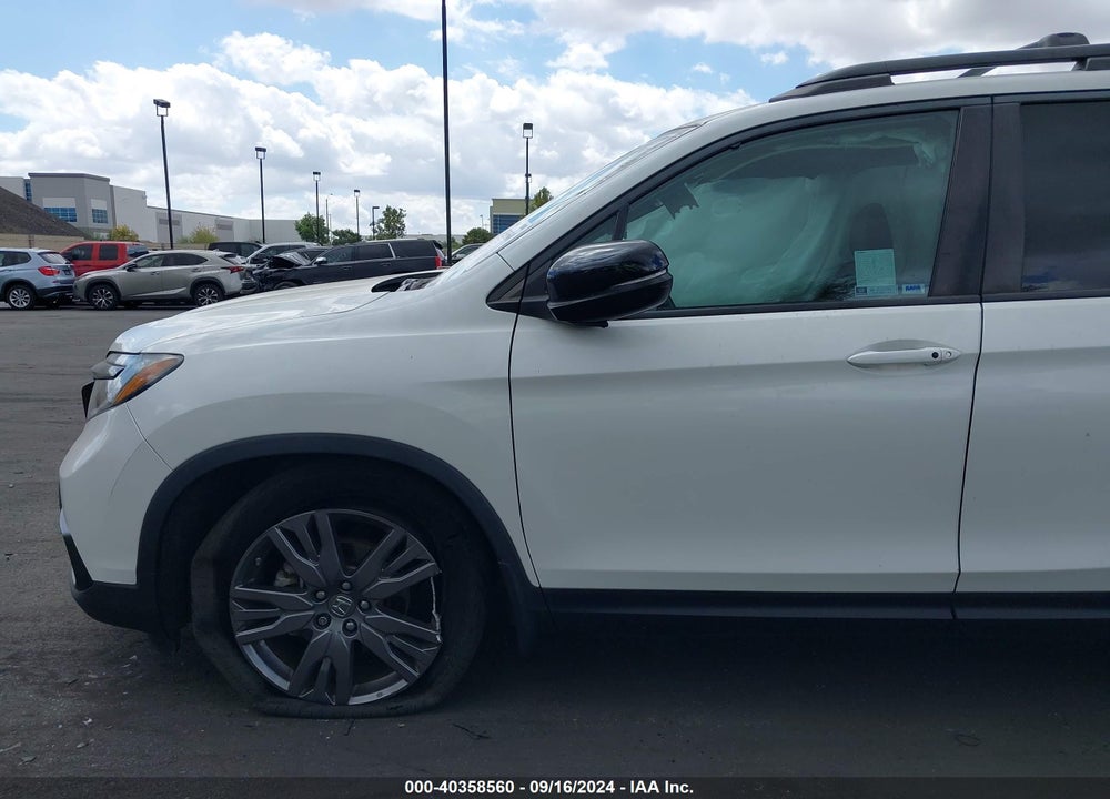 2021 HONDA PASSPORT 2WD EX-L VIN: 5FNYF7H55MB000755