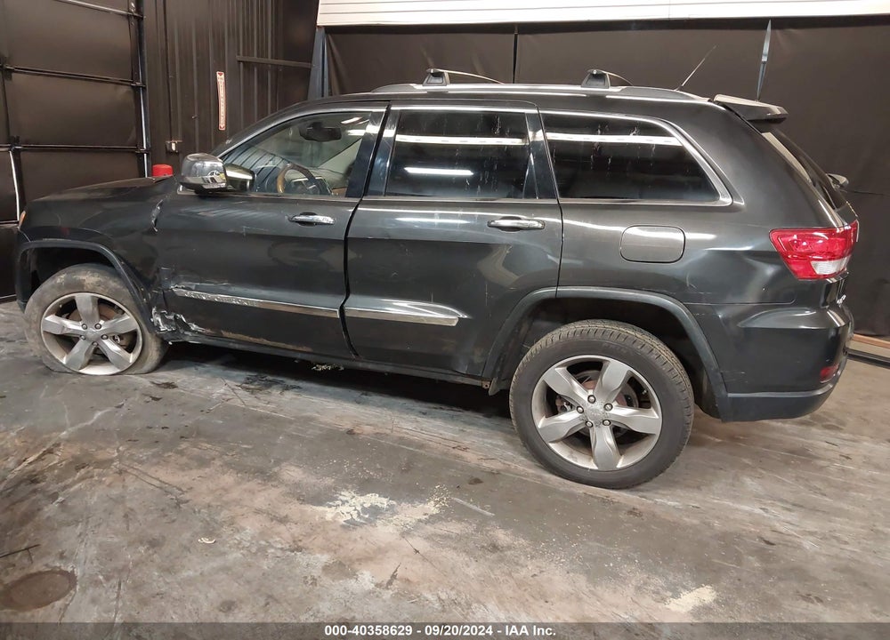 2011 JEEP GRAND CHEROKEE OVERLAND VIN: 1J4RR6GG9BC744159