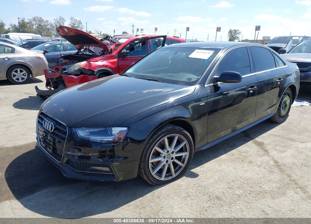 2015 AUDI A4 2.0T PREMIUM VIN: WAUEFAFL6FN016188
