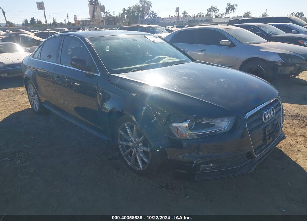 2015 AUDI A4 2.0T PREMIUM VIN: WAUEFAFL6FN016188
