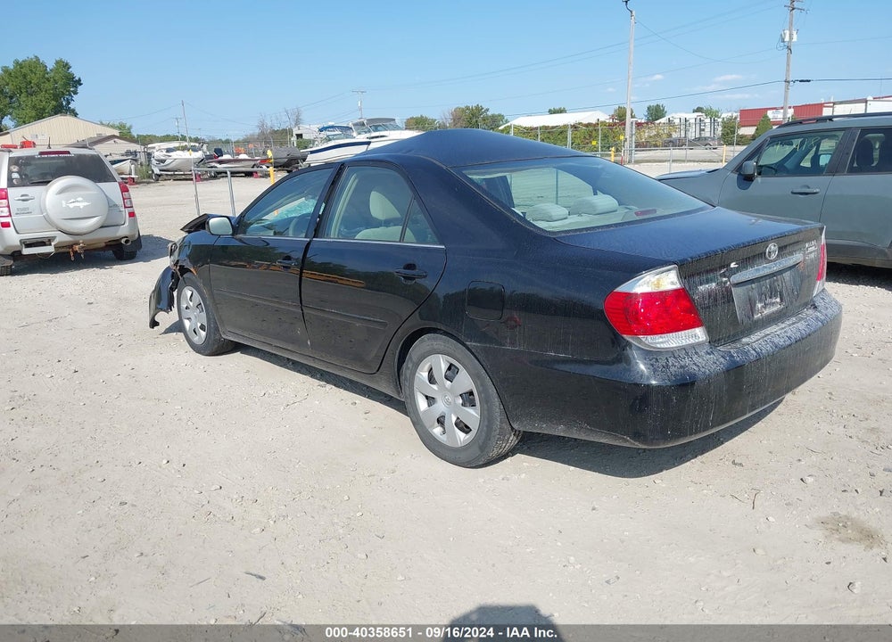 2006 TOYOTA CAMRY LE VIN: 4T1BE32K86U150252