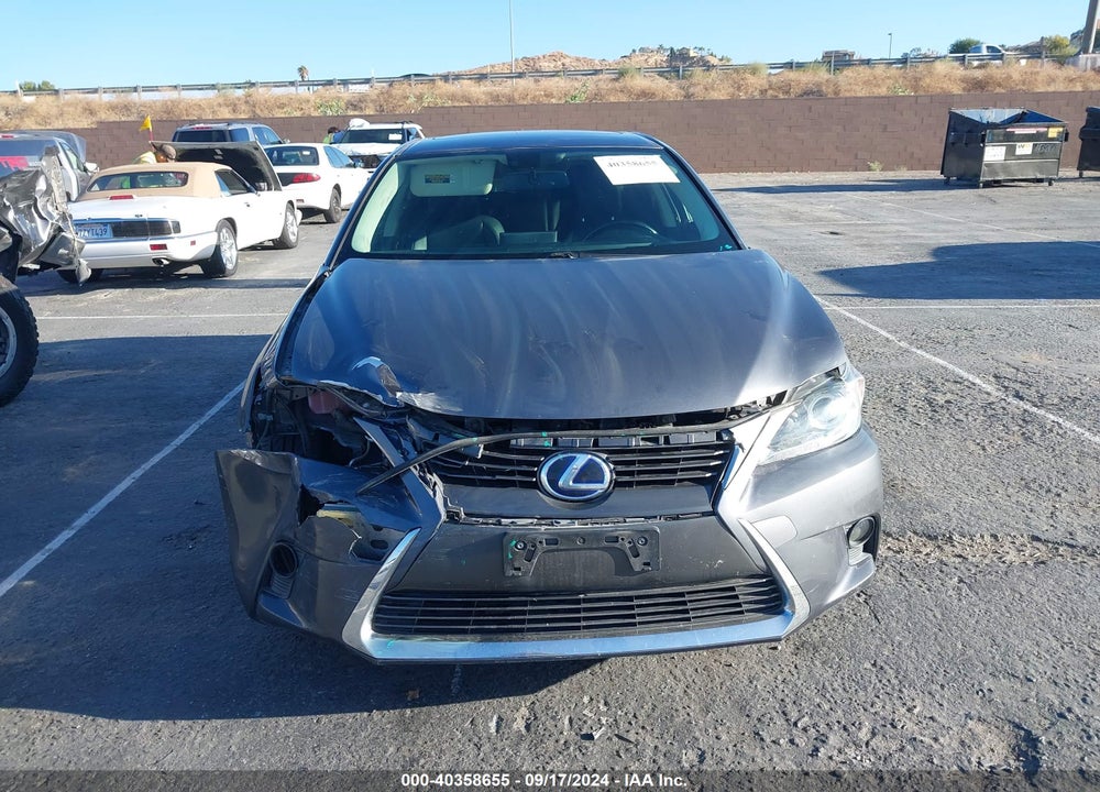 2017 LEXUS CT 200H VIN: JTHKD5BH8H2293626