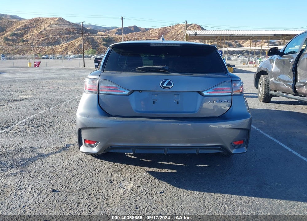 2017 LEXUS CT 200H VIN: JTHKD5BH8H2293626