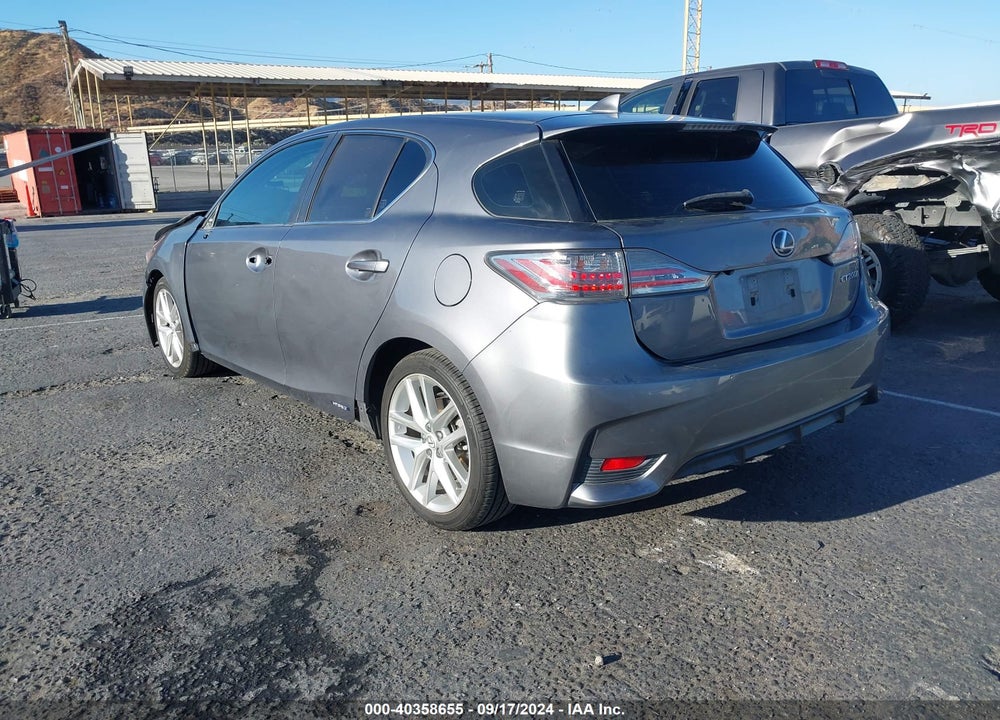 2017 LEXUS CT 200H VIN: JTHKD5BH8H2293626