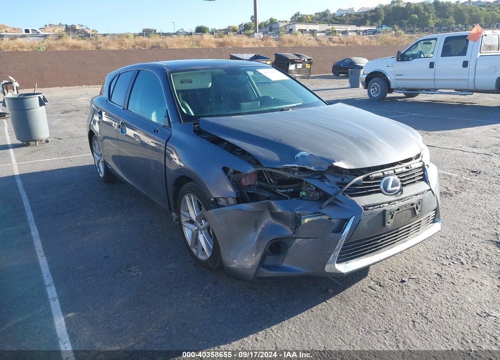 2017 LEXUS CT 200H VIN: JTHKD5BH8H2293626
