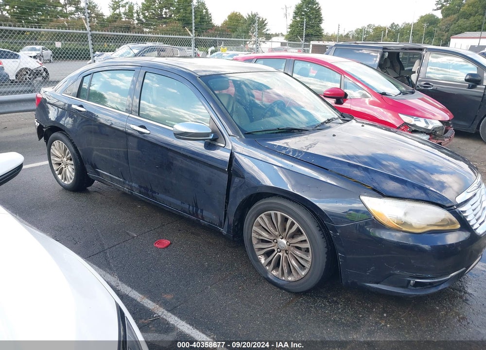 2012 CHRYSLER 200 LIMITED VIN: 1C3CCBCB3CN304755