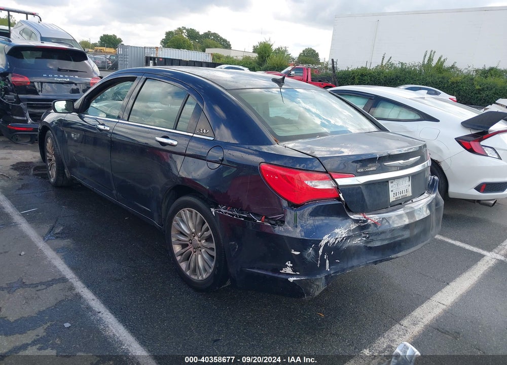 2012 CHRYSLER 200 LIMITED VIN: 1C3CCBCB3CN304755