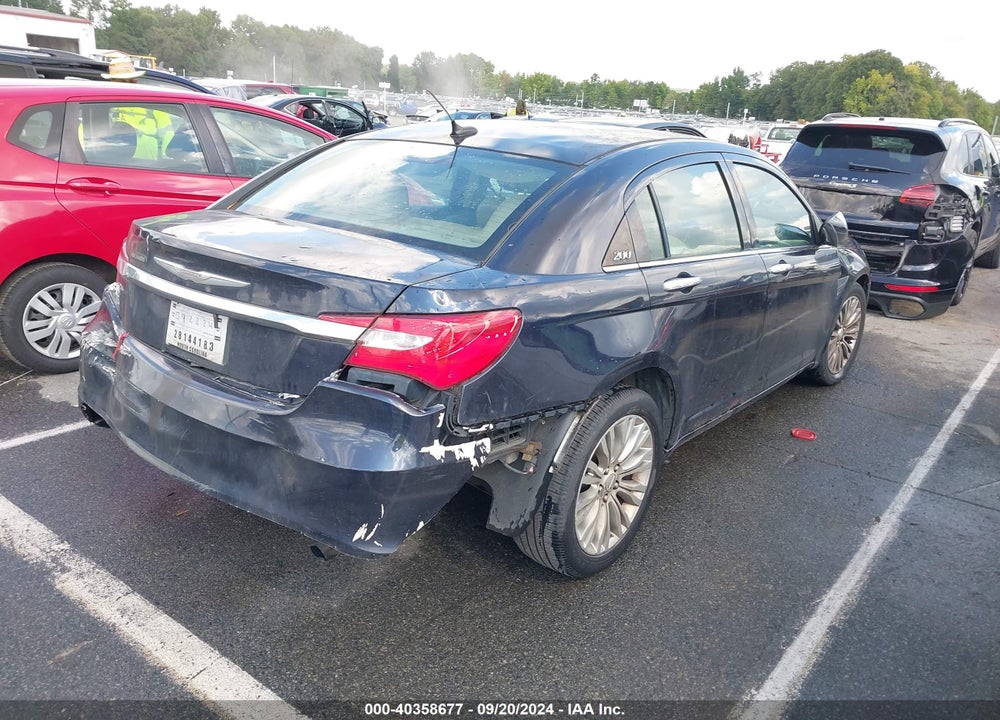 2012 CHRYSLER 200 LIMITED VIN: 1C3CCBCB3CN304755
