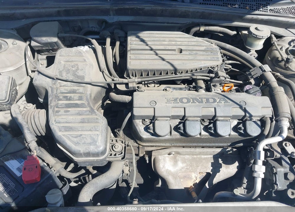 2002 HONDA CIVIC VIN: 2HGES16552H604295