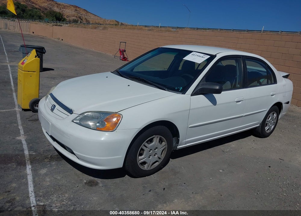 2002 HONDA CIVIC VIN: 2HGES16552H604295