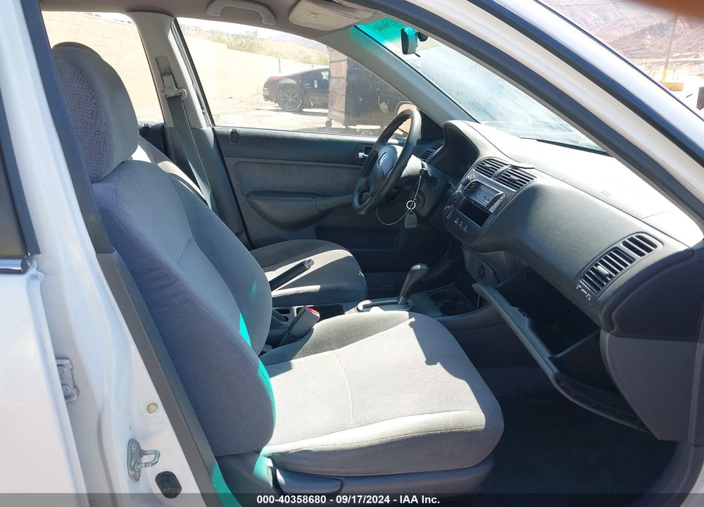 2002 HONDA CIVIC VIN: 2HGES16552H604295