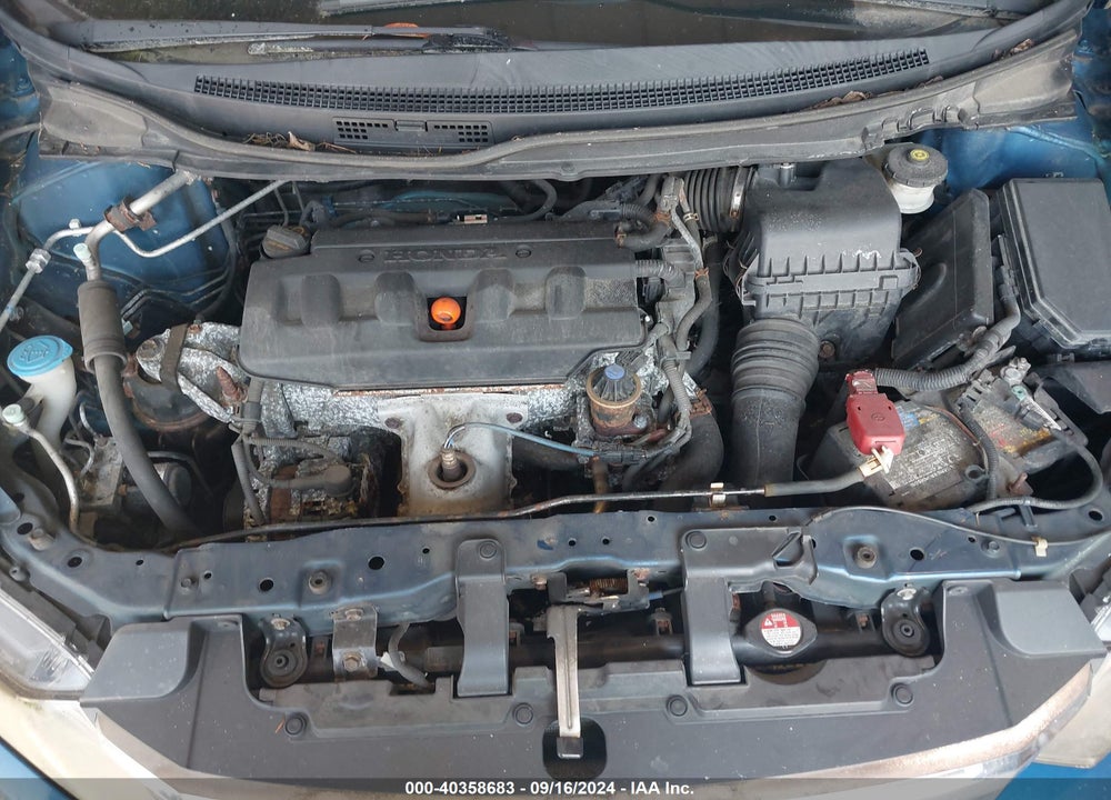 2012 HONDA CIVIC EX VIN: 19XFB2F87CE340822