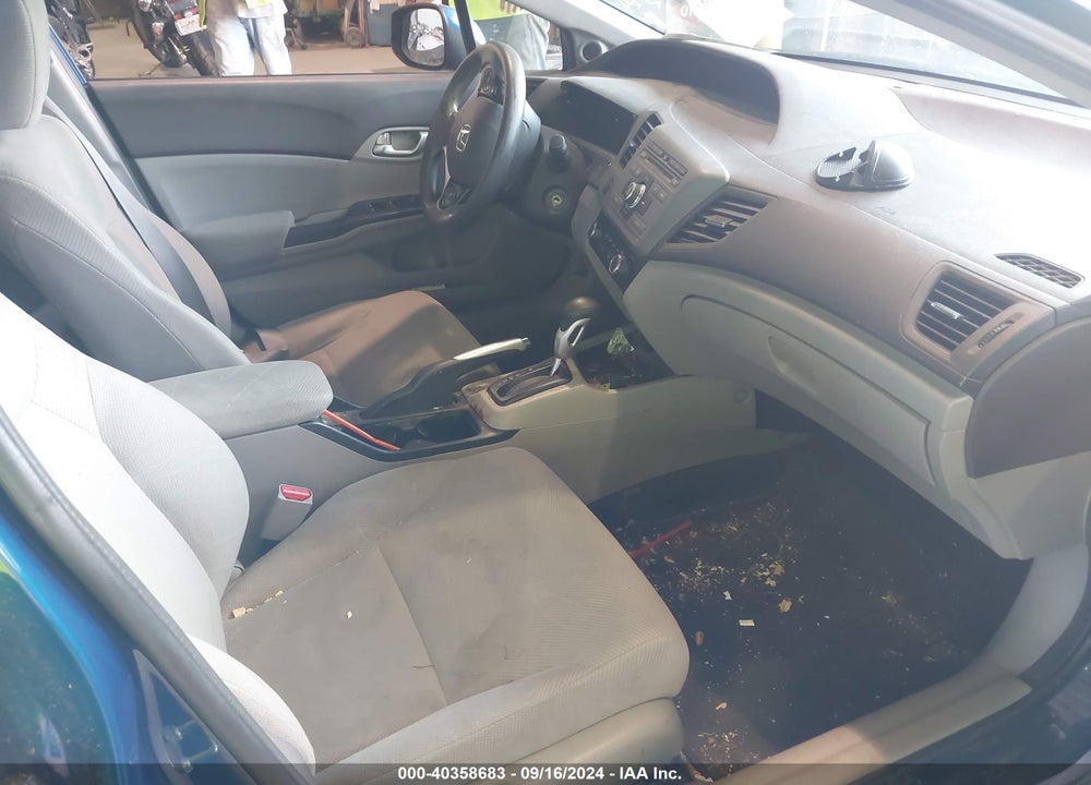 2012 HONDA CIVIC EX VIN: 19XFB2F87CE340822