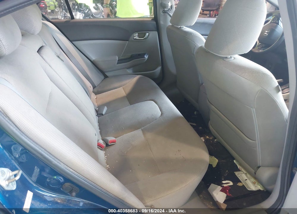 2012 HONDA CIVIC EX VIN: 19XFB2F87CE340822