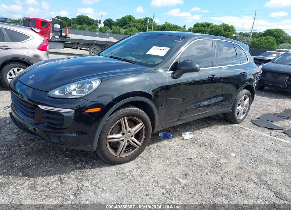 2016 PORSCHE CAYENNE VIN: WP1AA2A26GLA00766