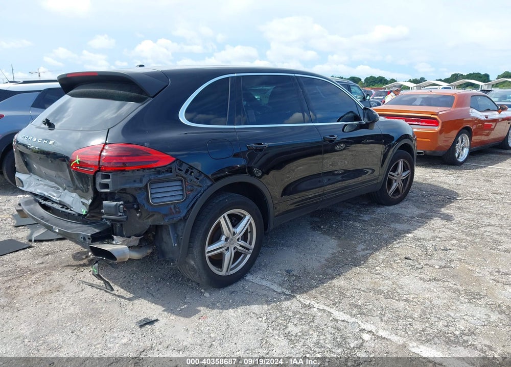 2016 PORSCHE CAYENNE VIN: WP1AA2A26GLA00766