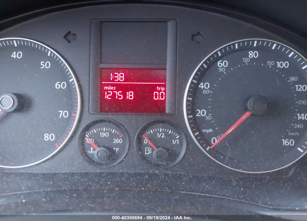 2009 VOLKSWAGEN JETTA SE VIN: 3VWRM71K19M079898
