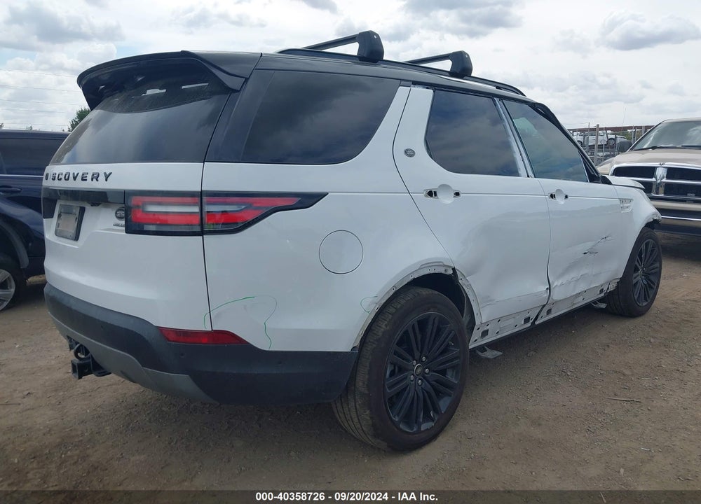2019 LAND ROVER DISCOVERY HSE VIN: SALRR2RV4K2411165