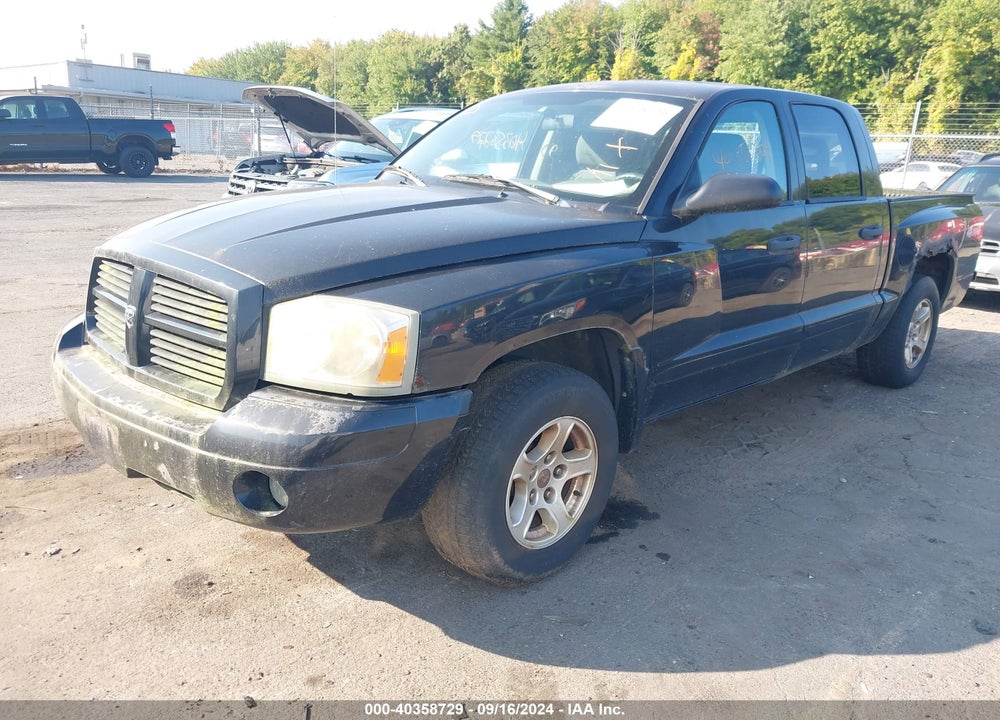 2006 DODGE DAKOTA SLT VIN: 1D7HW48N46S606185