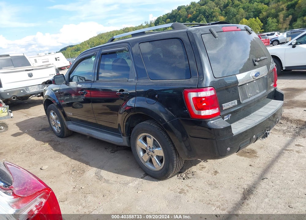 2008 FORD ESCAPE LIMITED VIN: 1FMCU94168KB43538