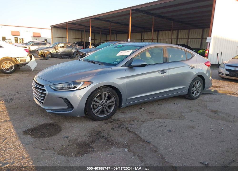 2017 HYUNDAI ELANTRA SE VIN: 5NPD84LFXHH139973