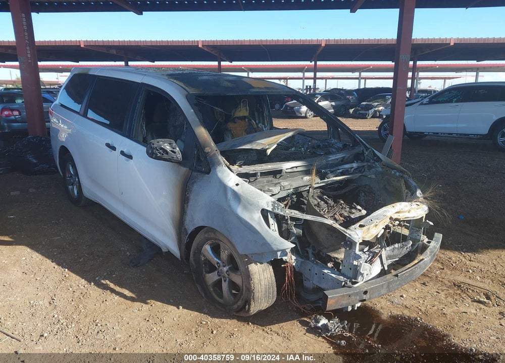 2014 TOYOTA SIENNA L V6 7 PASSENGER VIN: 5TDZK3DC3ES473970