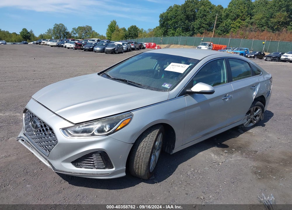 2019 HYUNDAI SONATA SEL VIN: 5NPE34AF2KH753218