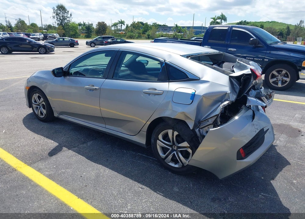 2016 HONDA CIVIC LX VIN: 19XFC2F53GE023404