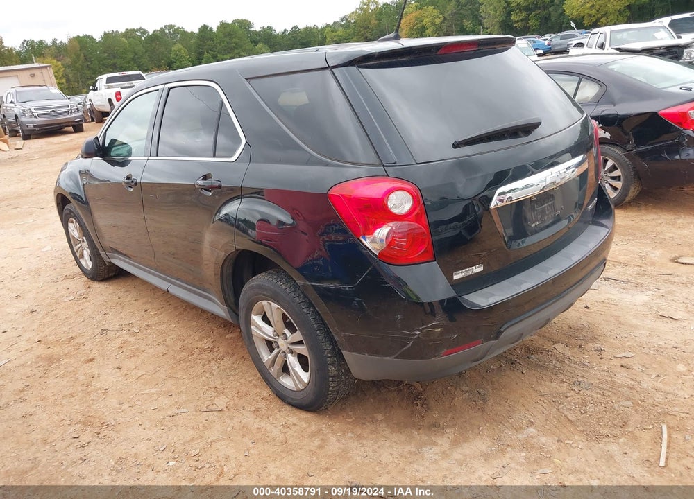 2013 CHEVROLET EQUINOX LS VIN: 2GNALBEK1D6365325