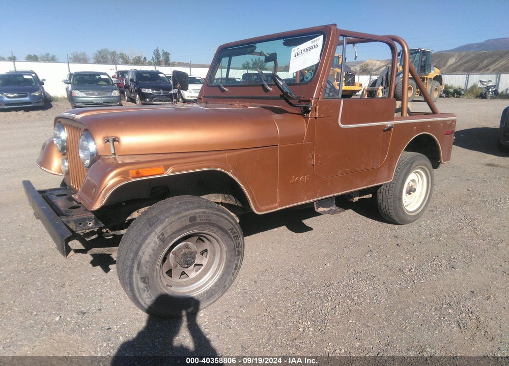 1978 JEEP CJ-7 VIN: J8A93EA113523