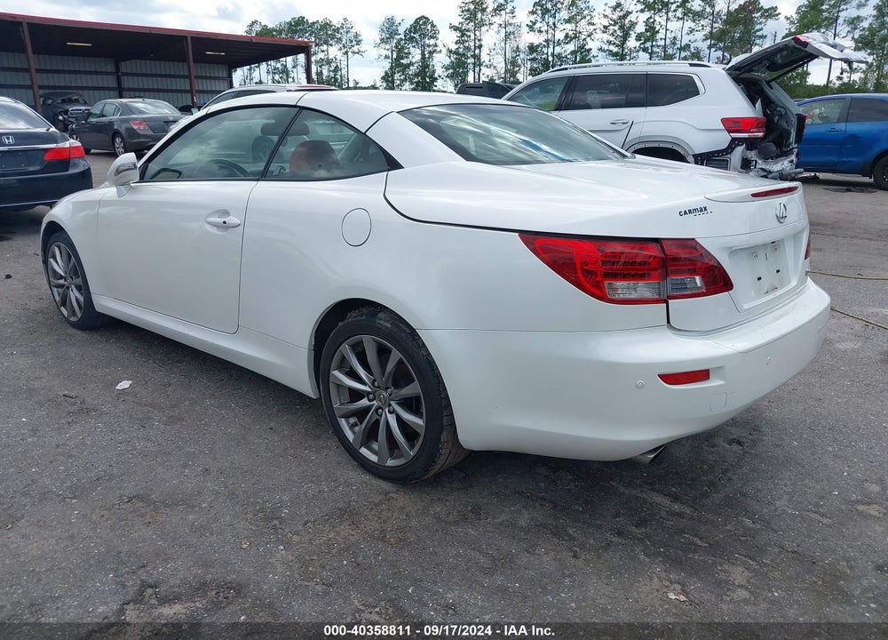 2014 LEXUS IS 250C VIN: JTHFF2C22E2531857