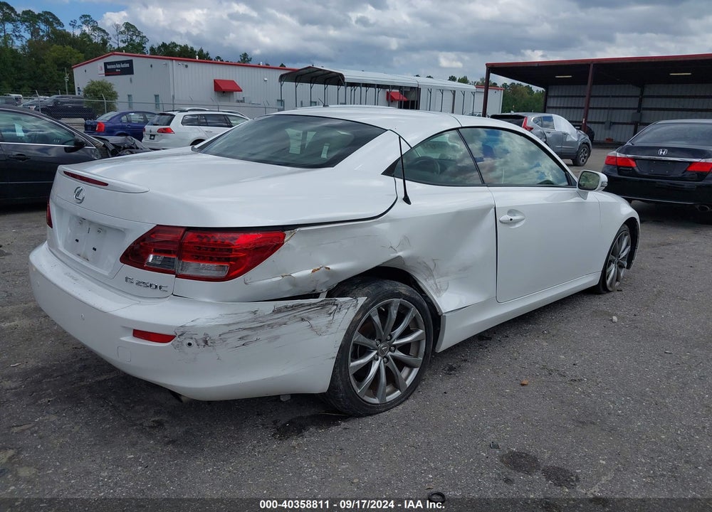 2014 LEXUS IS 250C VIN: JTHFF2C22E2531857