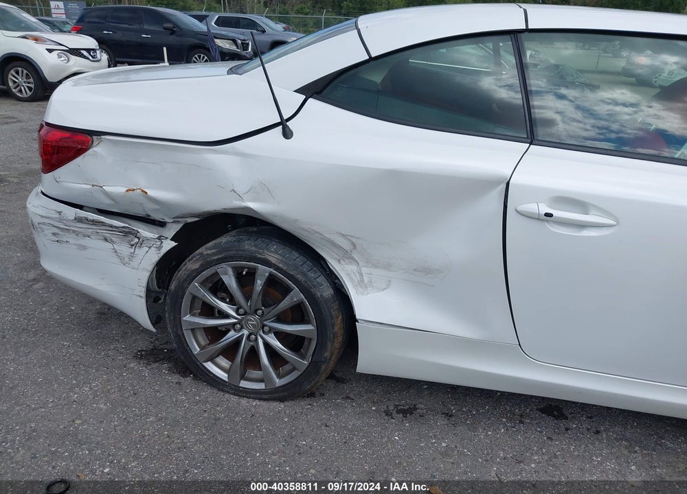 2014 LEXUS IS 250C VIN: JTHFF2C22E2531857