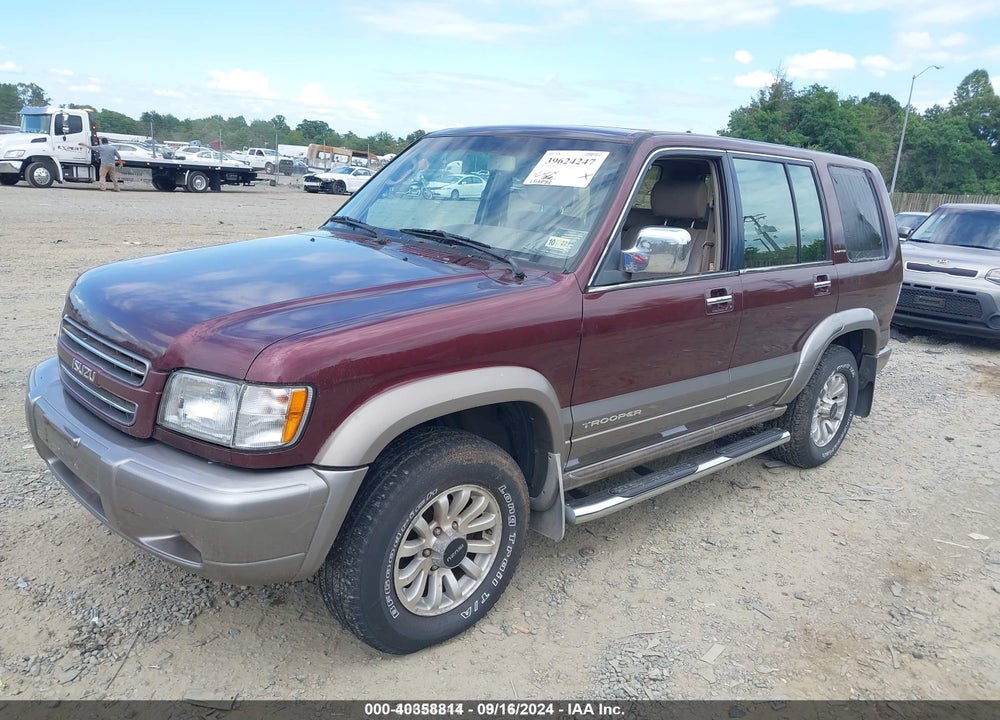 2002 ISUZU TROOPER LIMITED/LS/S VIN: JACDJ58X727J09898