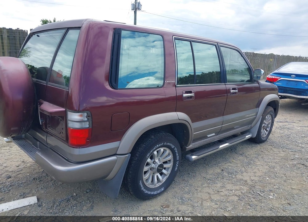2002 ISUZU TROOPER LIMITED/LS/S VIN: JACDJ58X727J09898