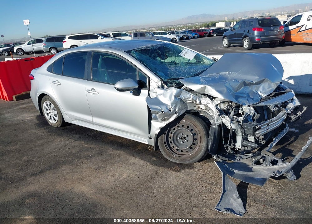 2022 TOYOTA COROLLA LE VIN: JTDEPMAE9NJ205708