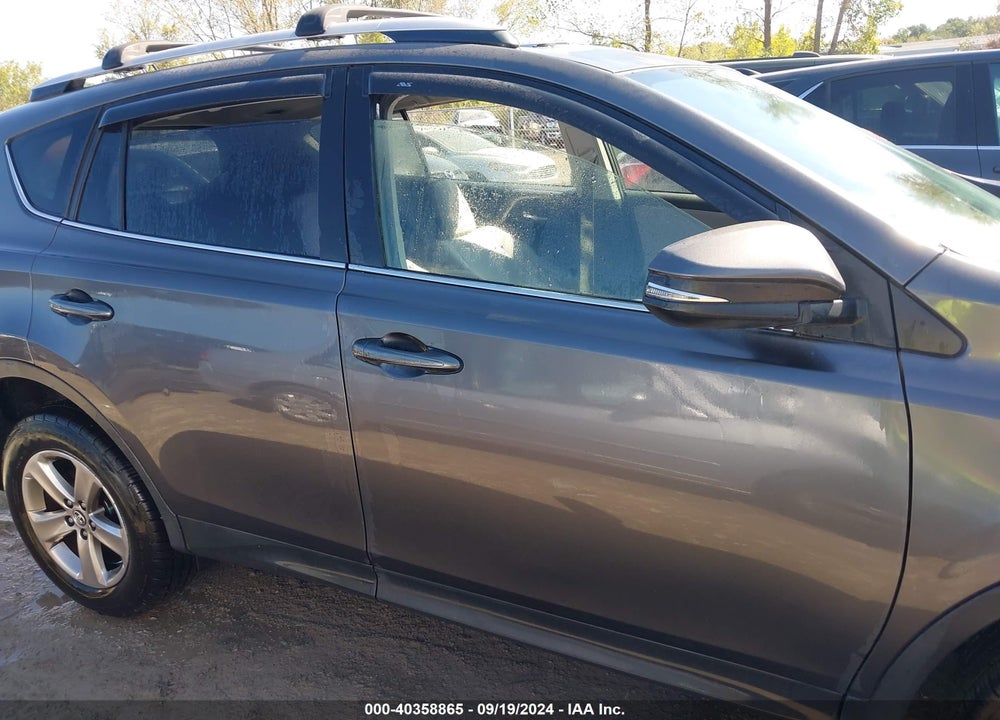 2015 TOYOTA RAV4 XLE VIN: JTMRFREV6FJ019704